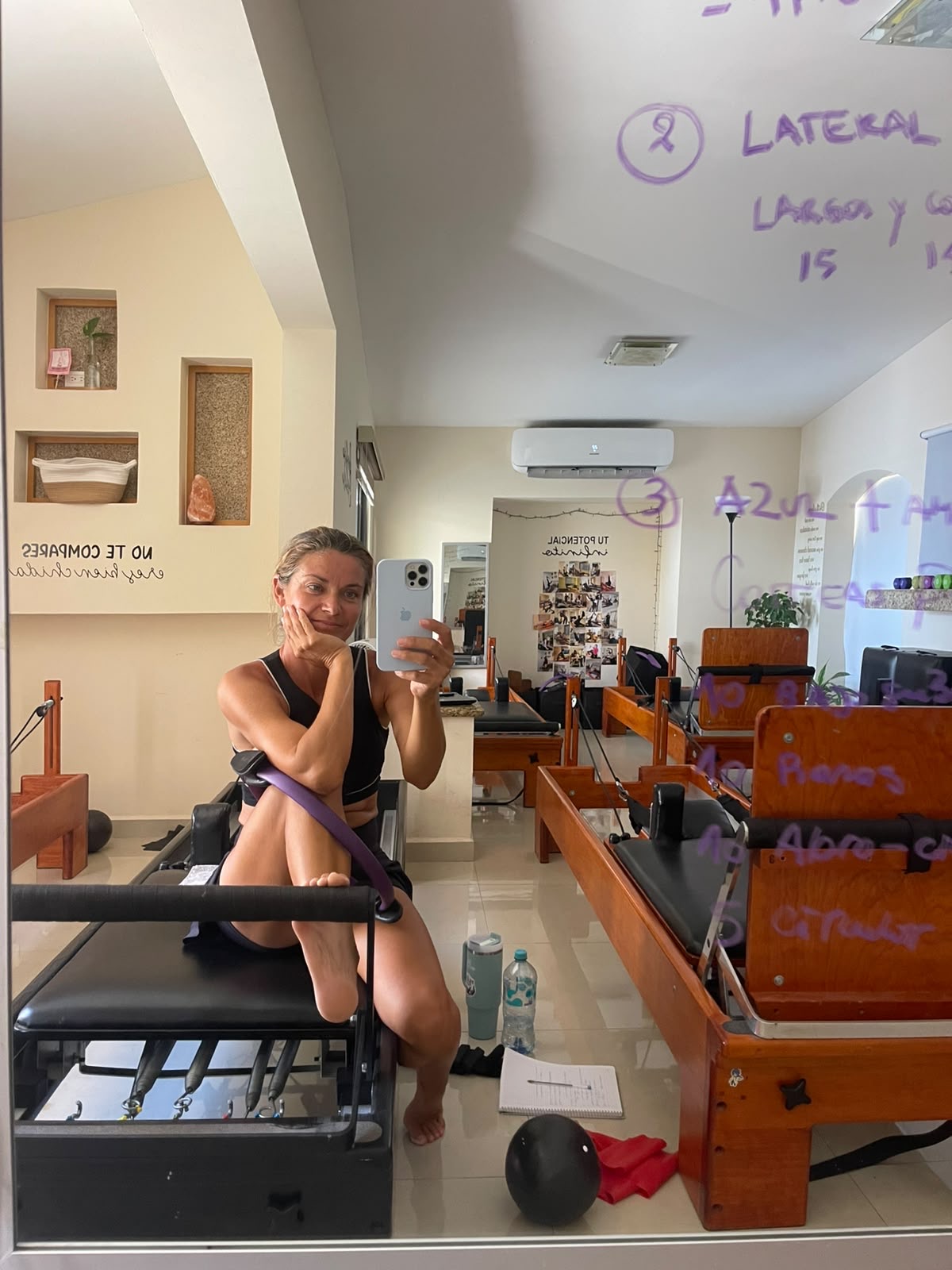 María y el método Pilates