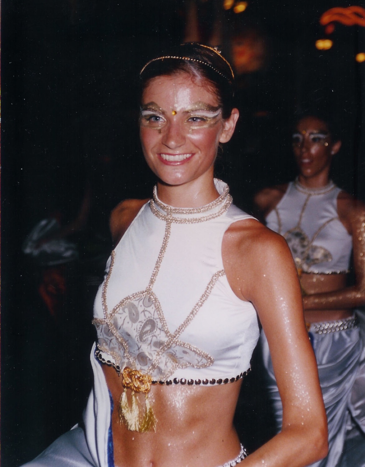 Desfile, vestuario de flor